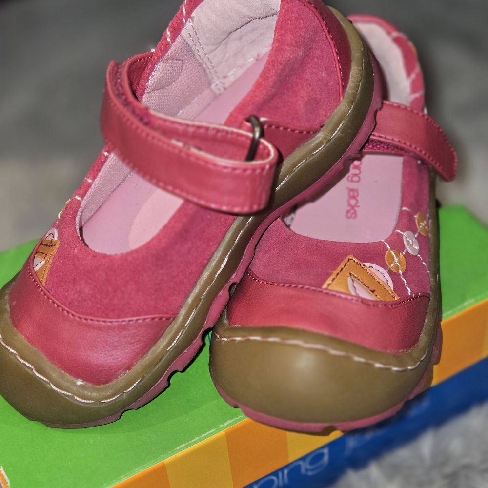 Jumping Jacks PINK Dress Shoes with Strap